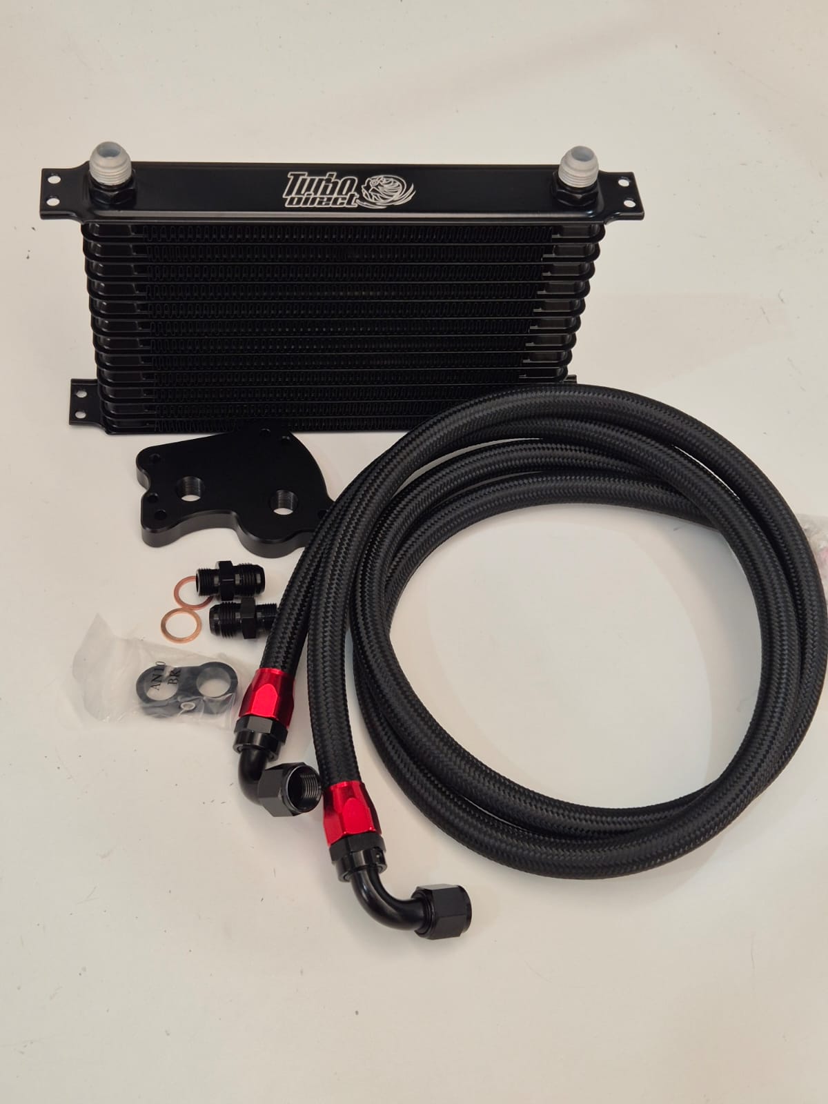 OILCOOLMINIR53 Oil Cooler kit Mini CooperS R53  AN10 13row bolton