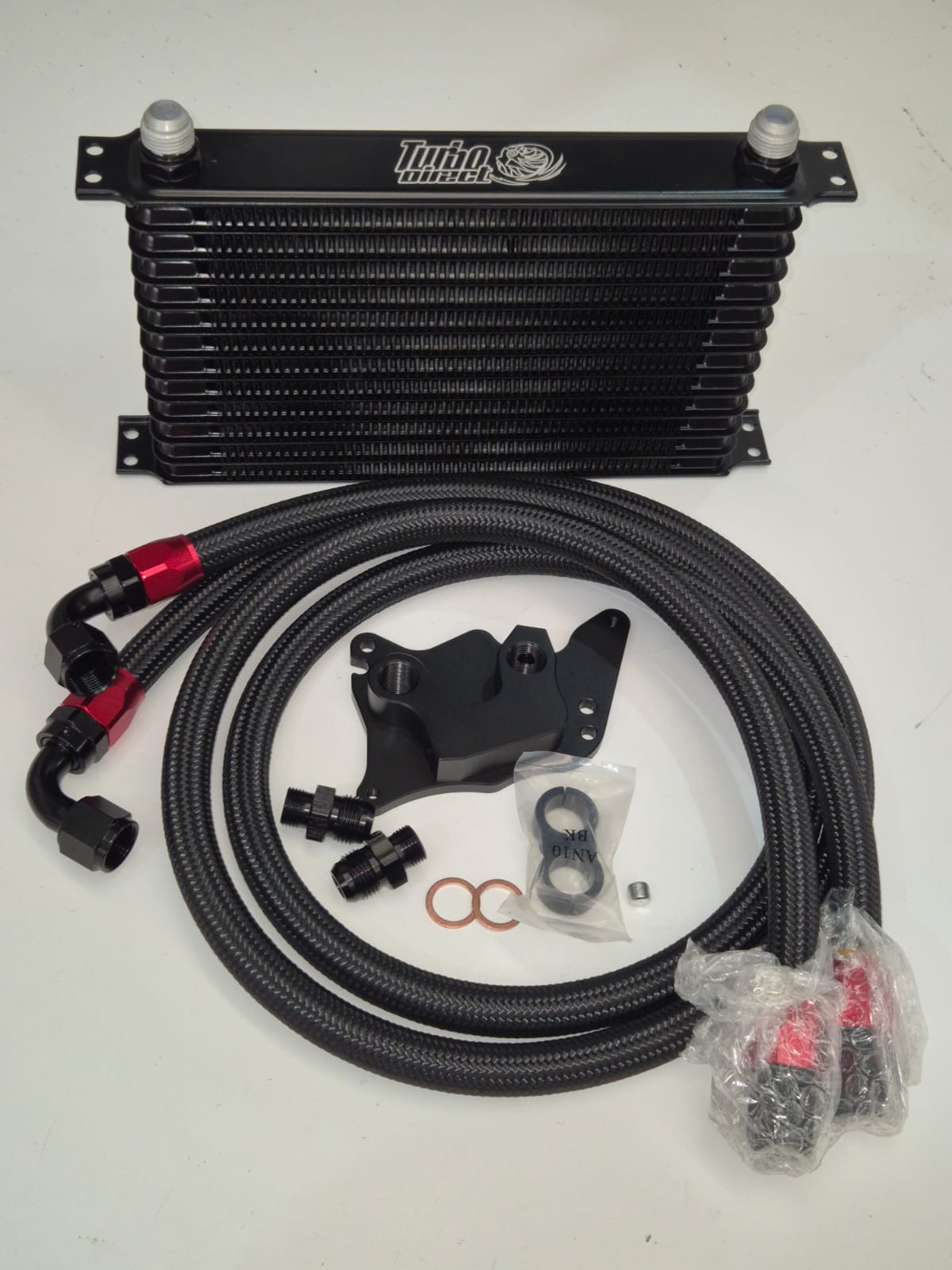 OILCOOLMINIR56 Oil Cooler kit Mini CooperS R56  AN10 13row bolton